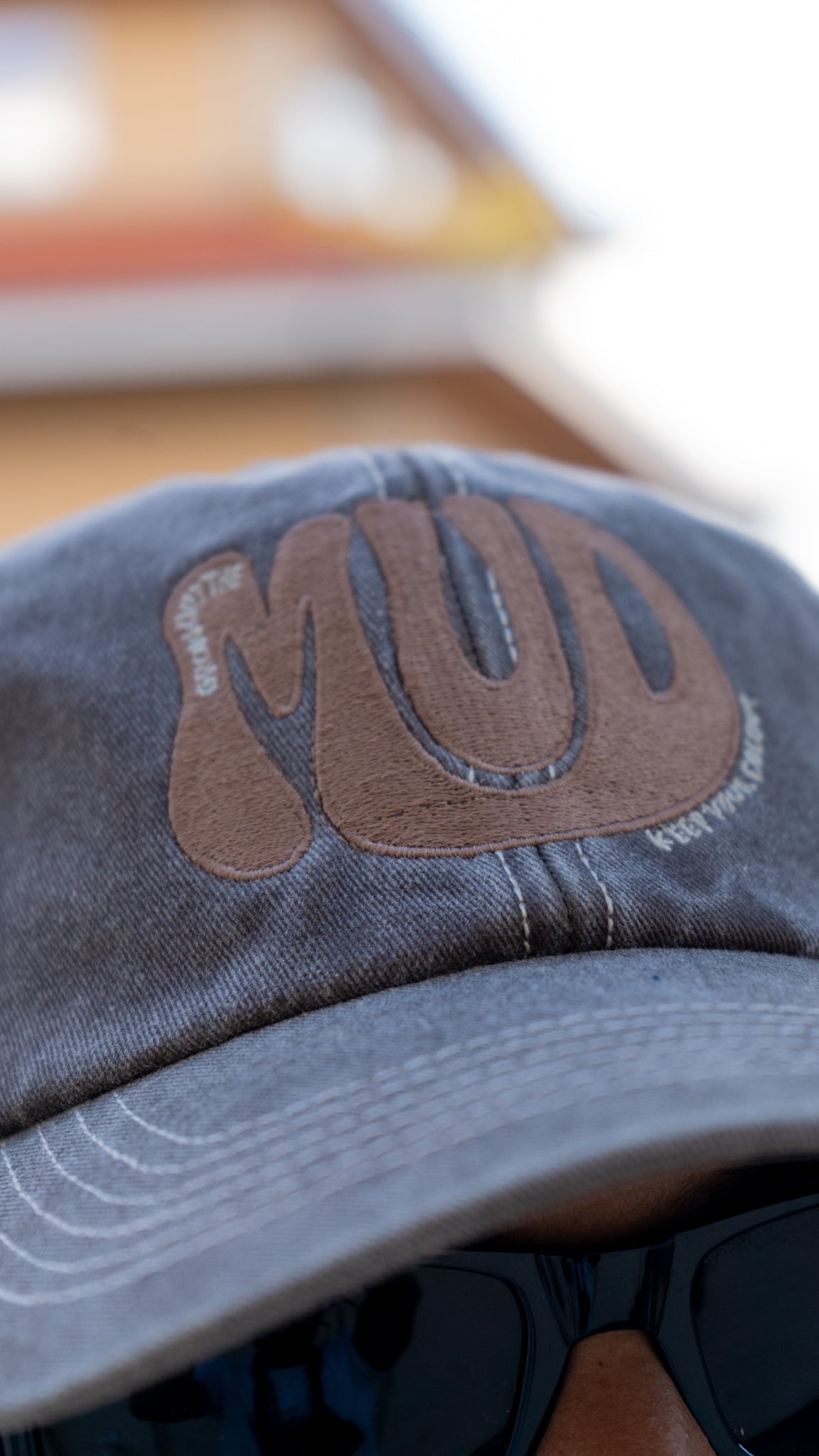 MUD TRUCKER CAP - GREY/STONE
