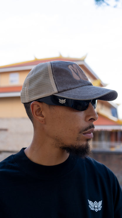 MUD TRUCKER CAP - GREY/STONE