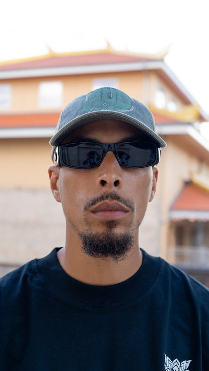 MUD TRUCKER CAP - GREEN/STONE