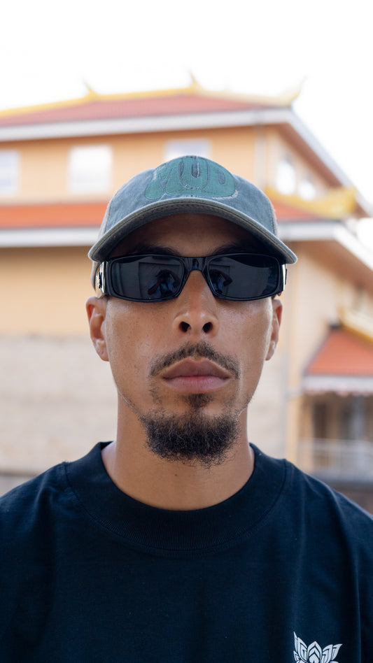 MUD TRUCKER CAP - GREEN/STONE