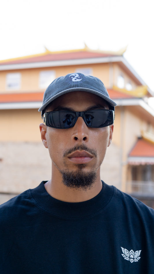 YIN YANG 6 PANEL - GREY DENIM