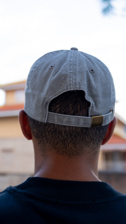 YIN YANG 6 PANEL - LIGHT GREY DENIM / GREEN