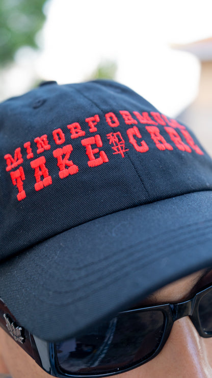 CARETAKERS 6 PANEL - BLACK/RED