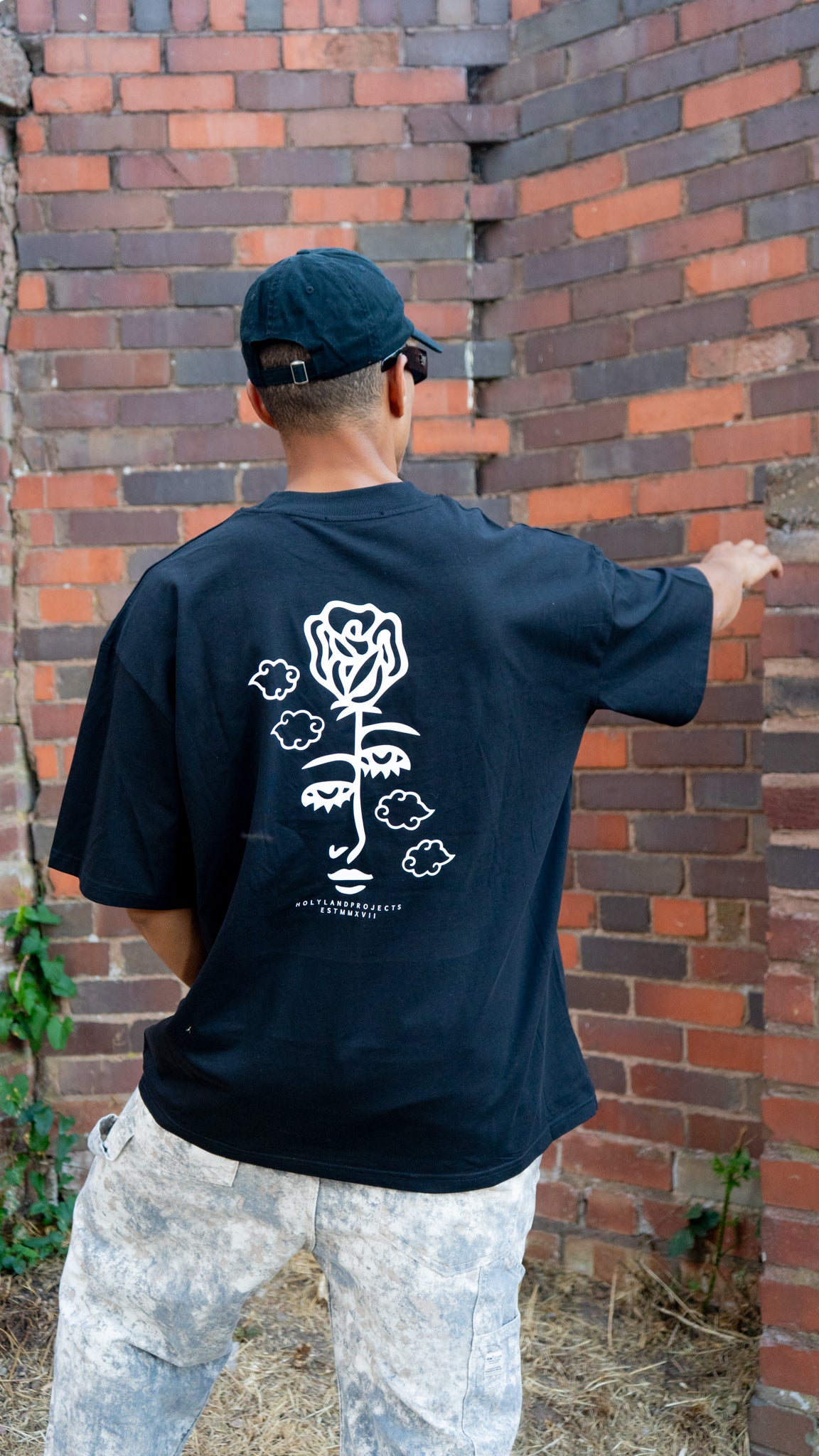 HOLY LAND T-SHIRT - BLACK