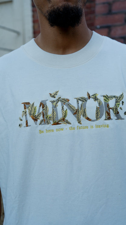 FUTURE LEAVES T-SHIRT - NATURAL