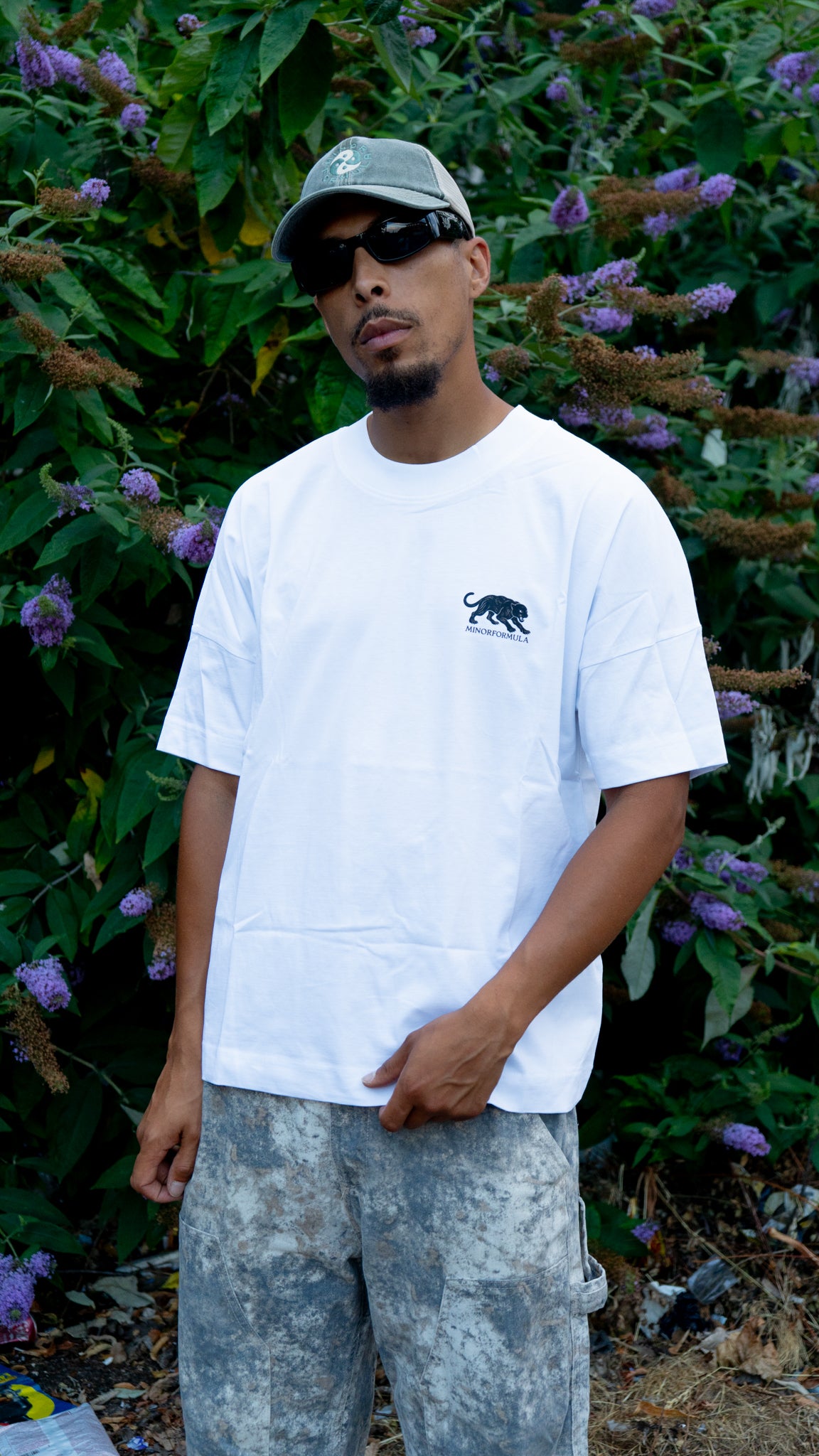 PANTHER TEE - WHITE