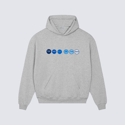 THE WAY OUT PREMIUM HOODIE - GREY