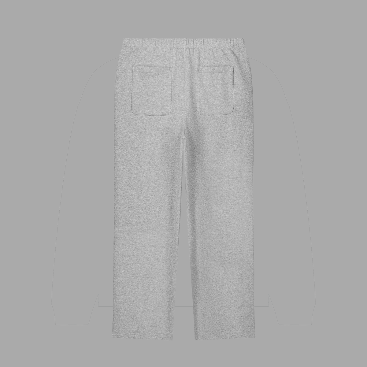MUD STRAIGHT SWEATPANTS - GREY