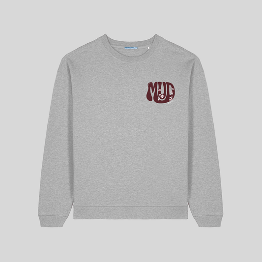Mud Sweatshirt Grey front