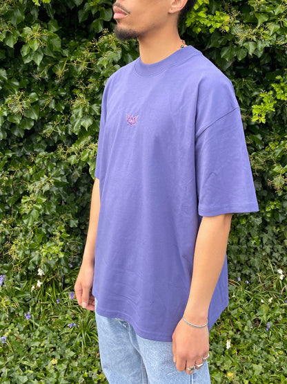 LIL LOTUS T-SHIRT - AMETHYST