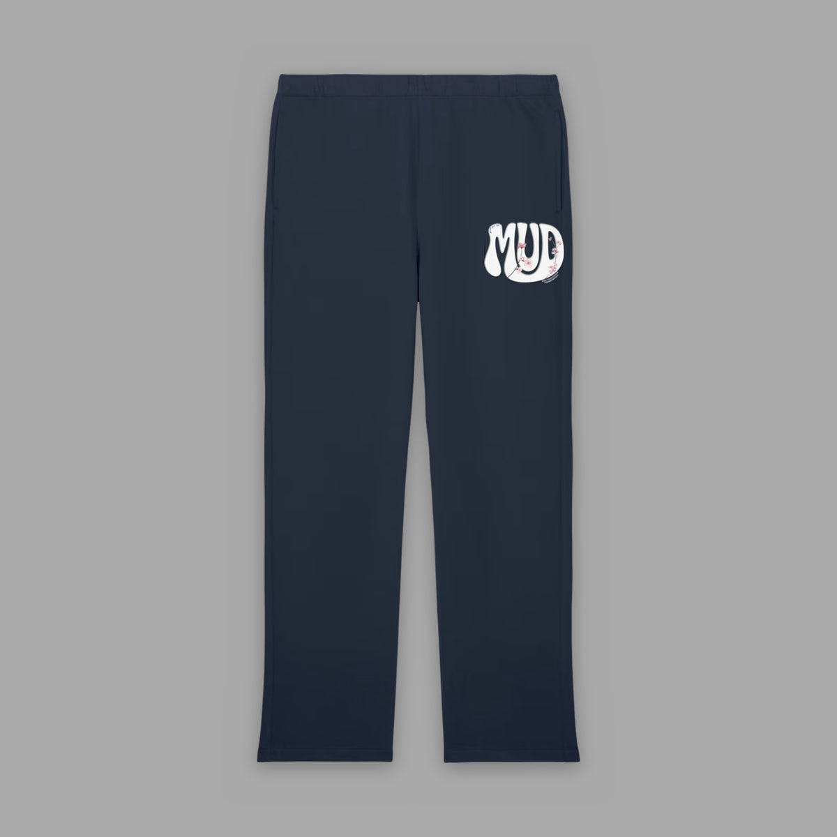 MUD STRAIGHT SWEATPANTS - NAVY