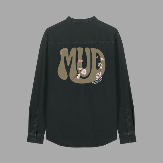 Mud Overshirt in black by MINOR FORMULA