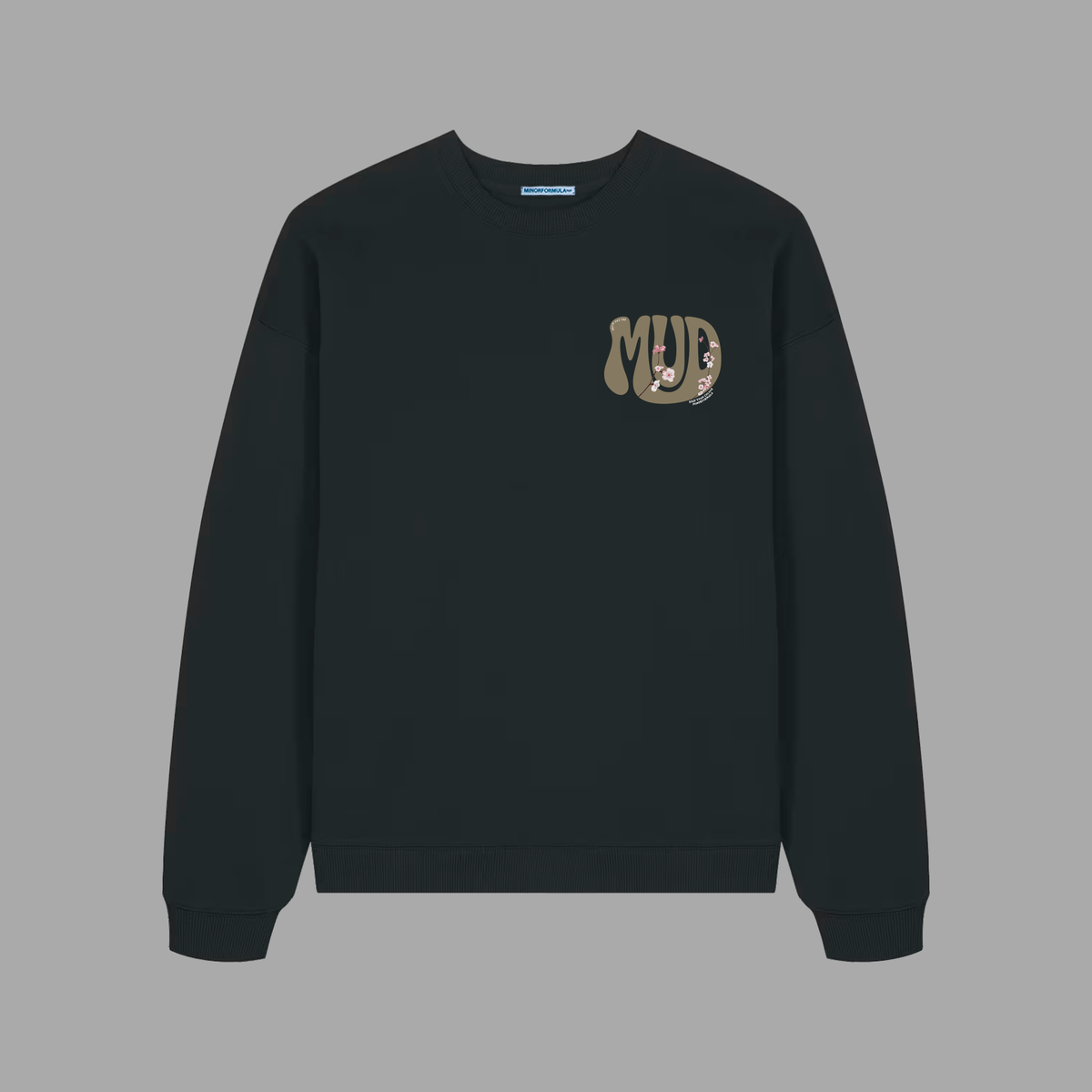 Mud Sweatshirt in black by MINOR FORMULA – image 2