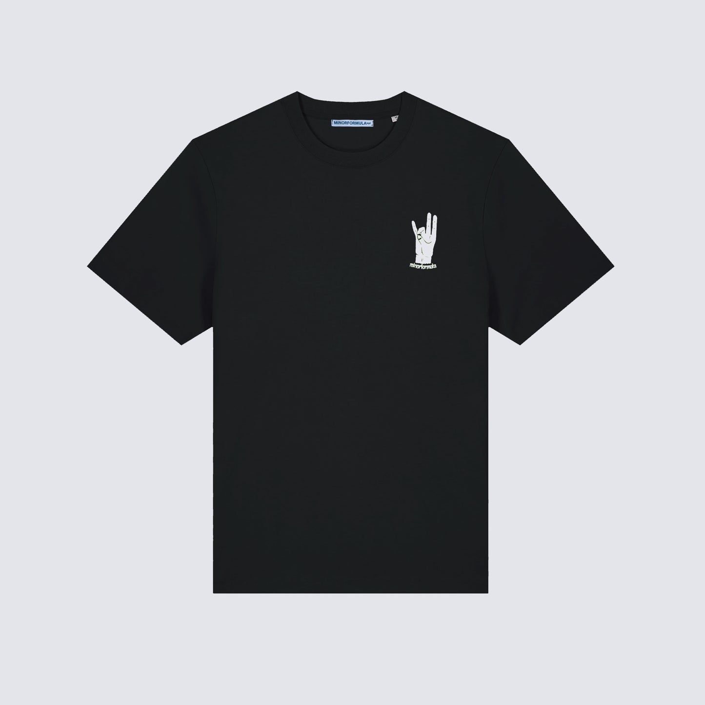 MUDRA TEE - BLACK/WHITE