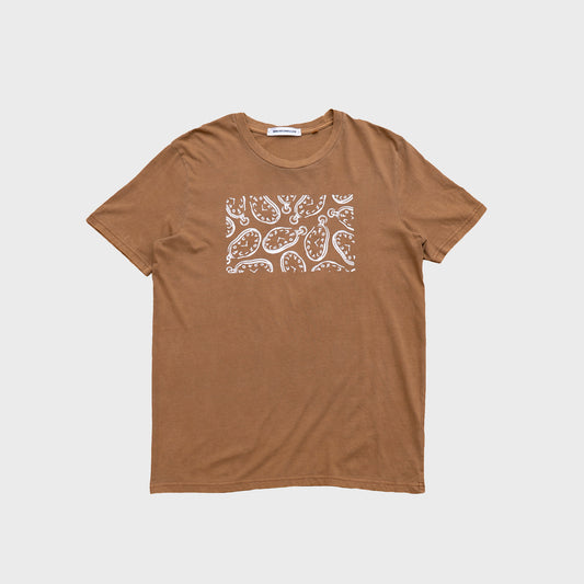 TIME T-SHIRT - VINTAGE BROWN