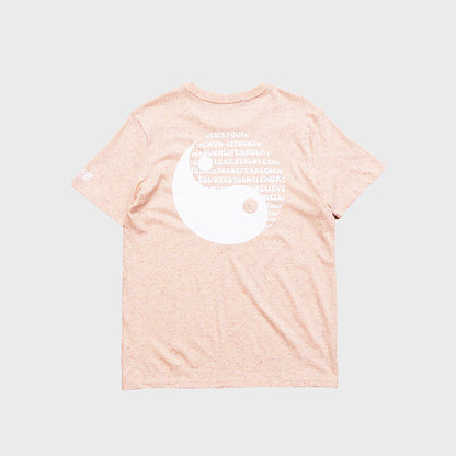 YIN & YANG T-SHIRT - PINK RAINBOW