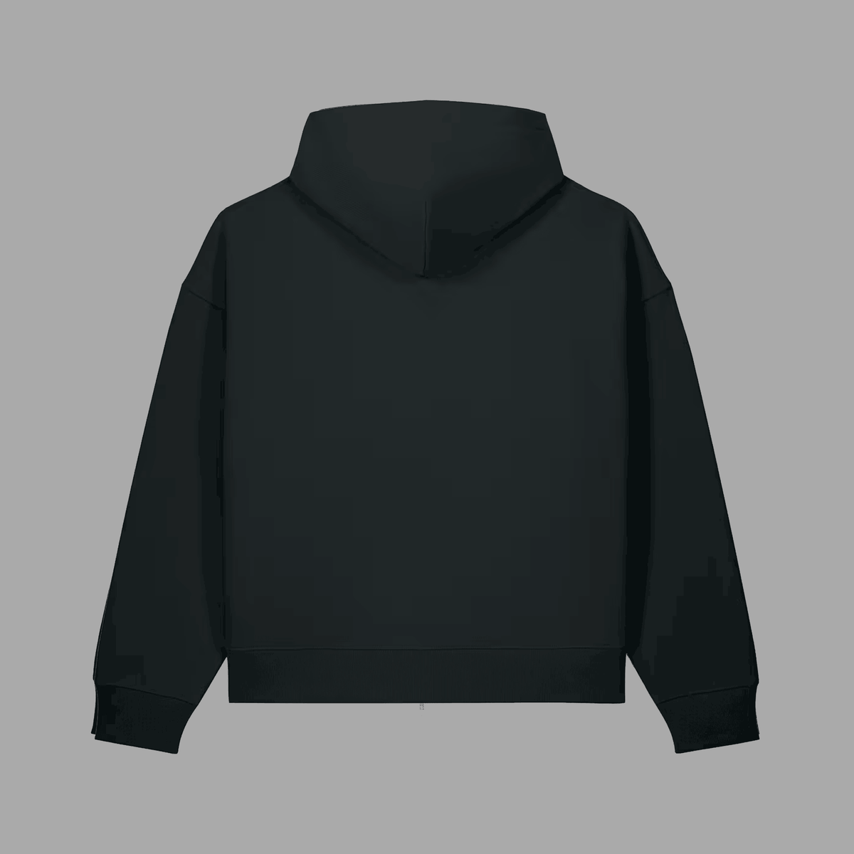 Lotus Zipped Hood black, back