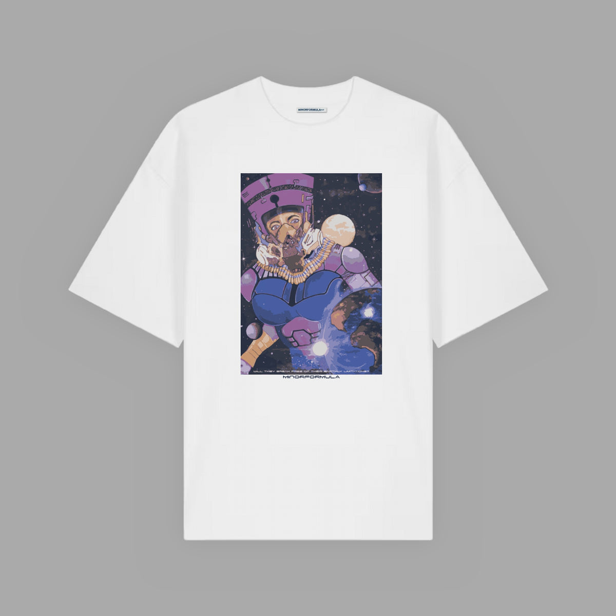 UNIVERSE TEE - WHITE
