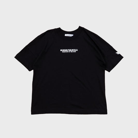 YIN & YANG OVERSIZED T-SHIRT - BLACK
