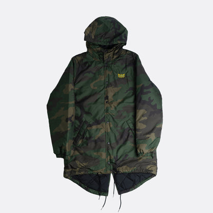 LOTUS LONG COAT - CAMO
