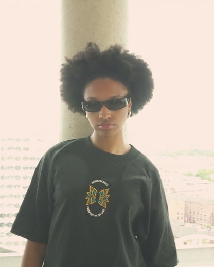 THE BUTTERFLY EFFECT TEE - BLACK/OG
