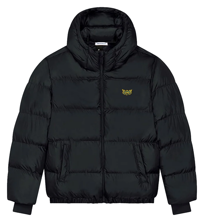 LOTUS PADDED JACKET - BLACK