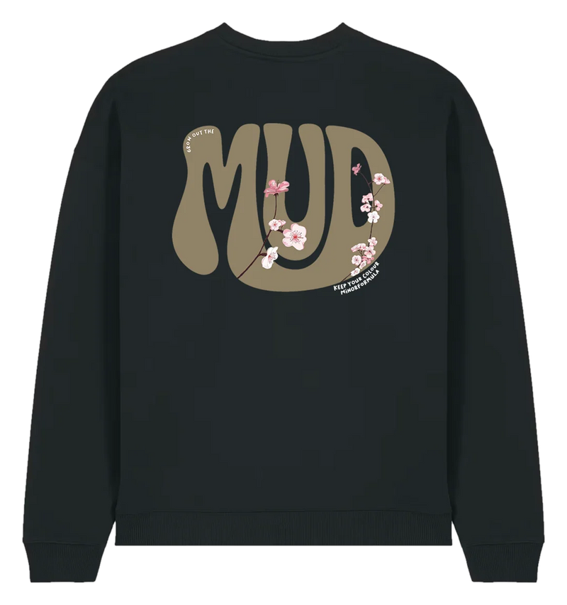 MUD SWEATSHIRT - BLACK