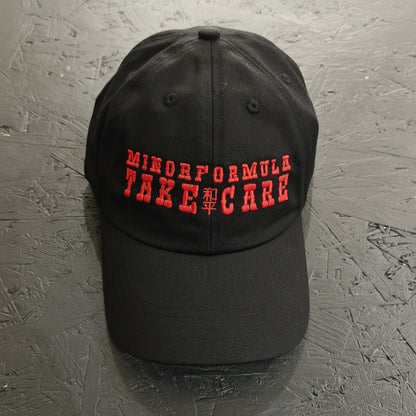 CARETAKERS 6 PANEL - BLACK/RED
