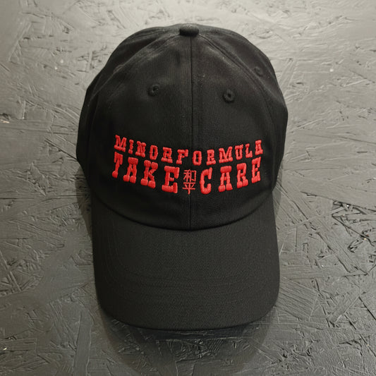 CARETAKERS 6 PANEL - BLACK/RED
