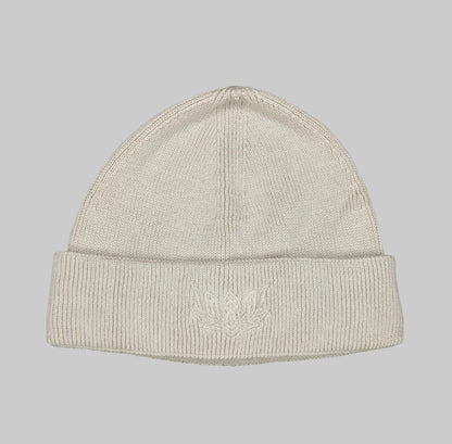 ORGANIC LOTUS FISHERMAN BEANIE - SAND