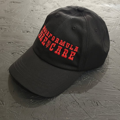 CARETAKERS 6 PANEL - BLACK/RED