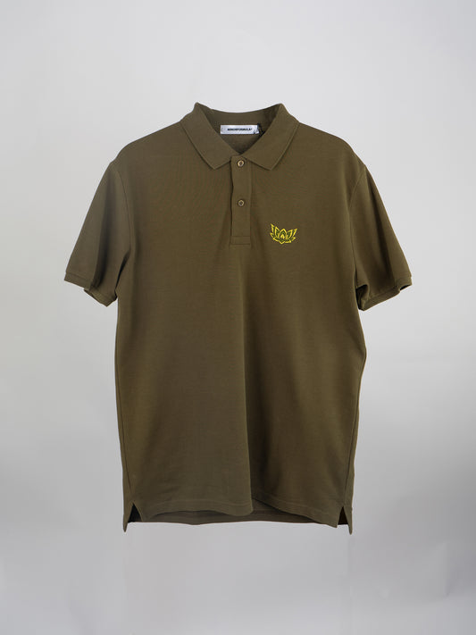 LOTUS POLO SHIRT - OLIVE