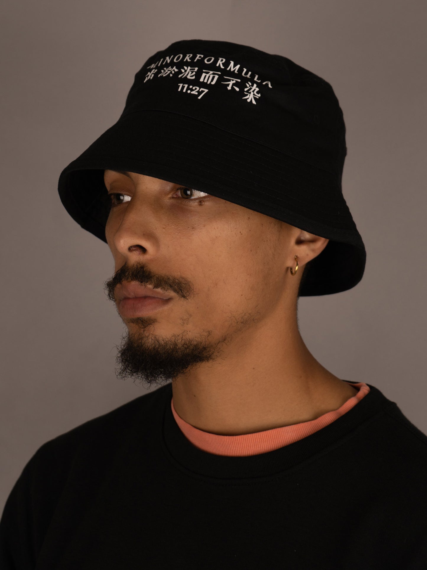 SYNCHRONICITY BUCKET HAT - BLACK