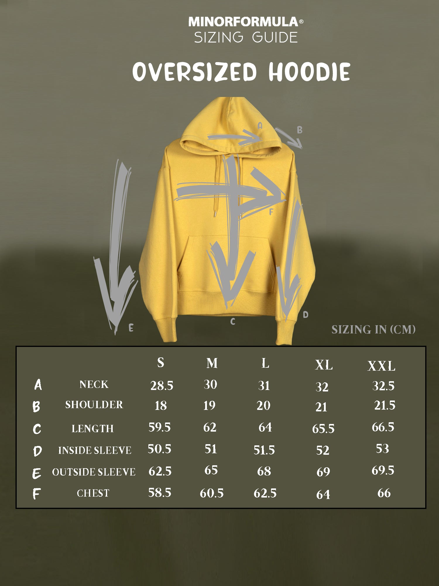 Oversized Yellow Hoodie